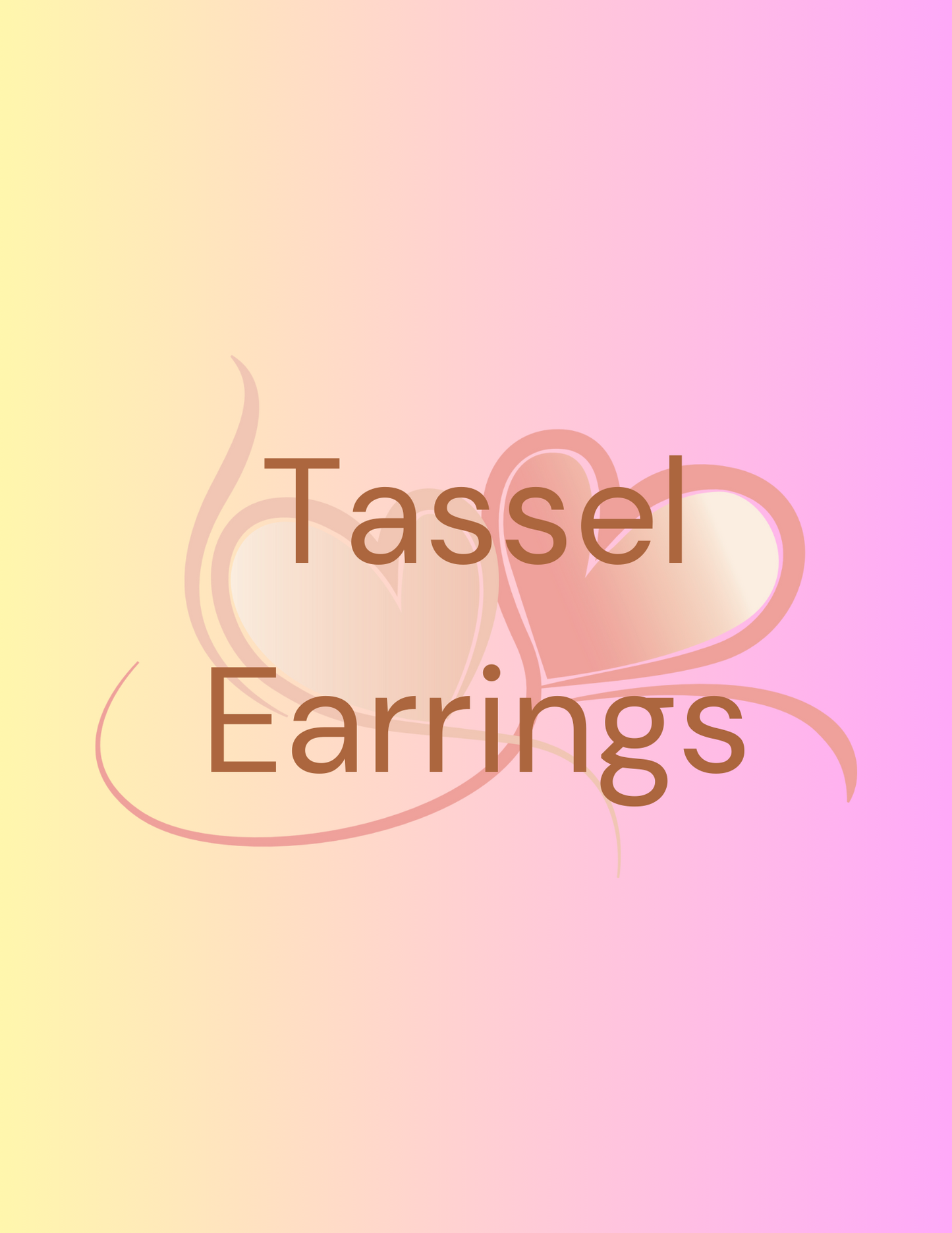 Custom Tassel Earrings