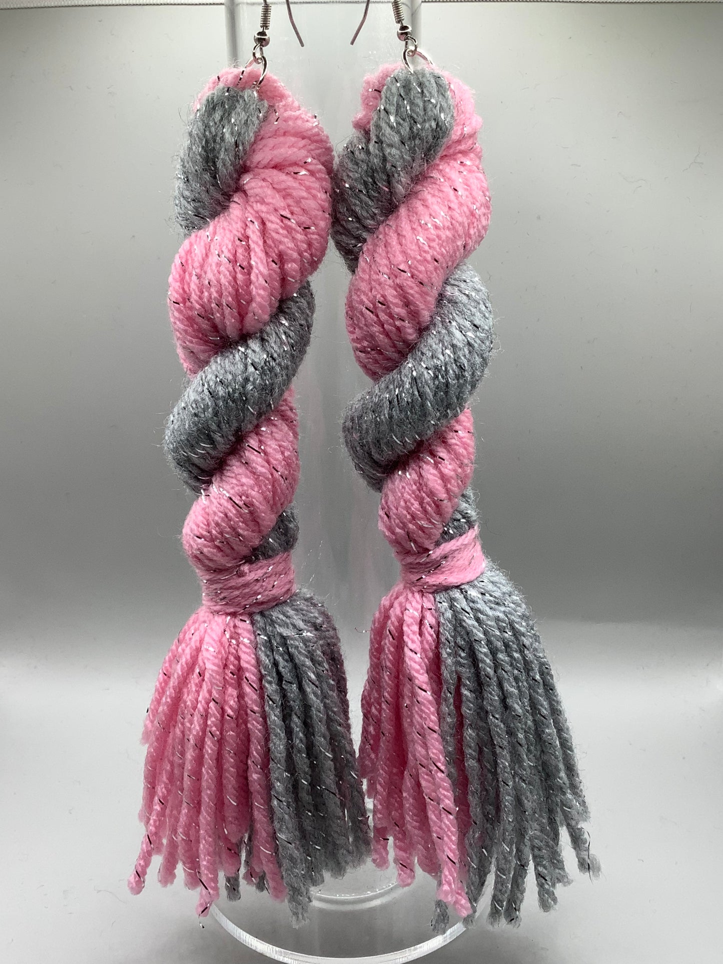 Pink and a gray w/Silver Accent