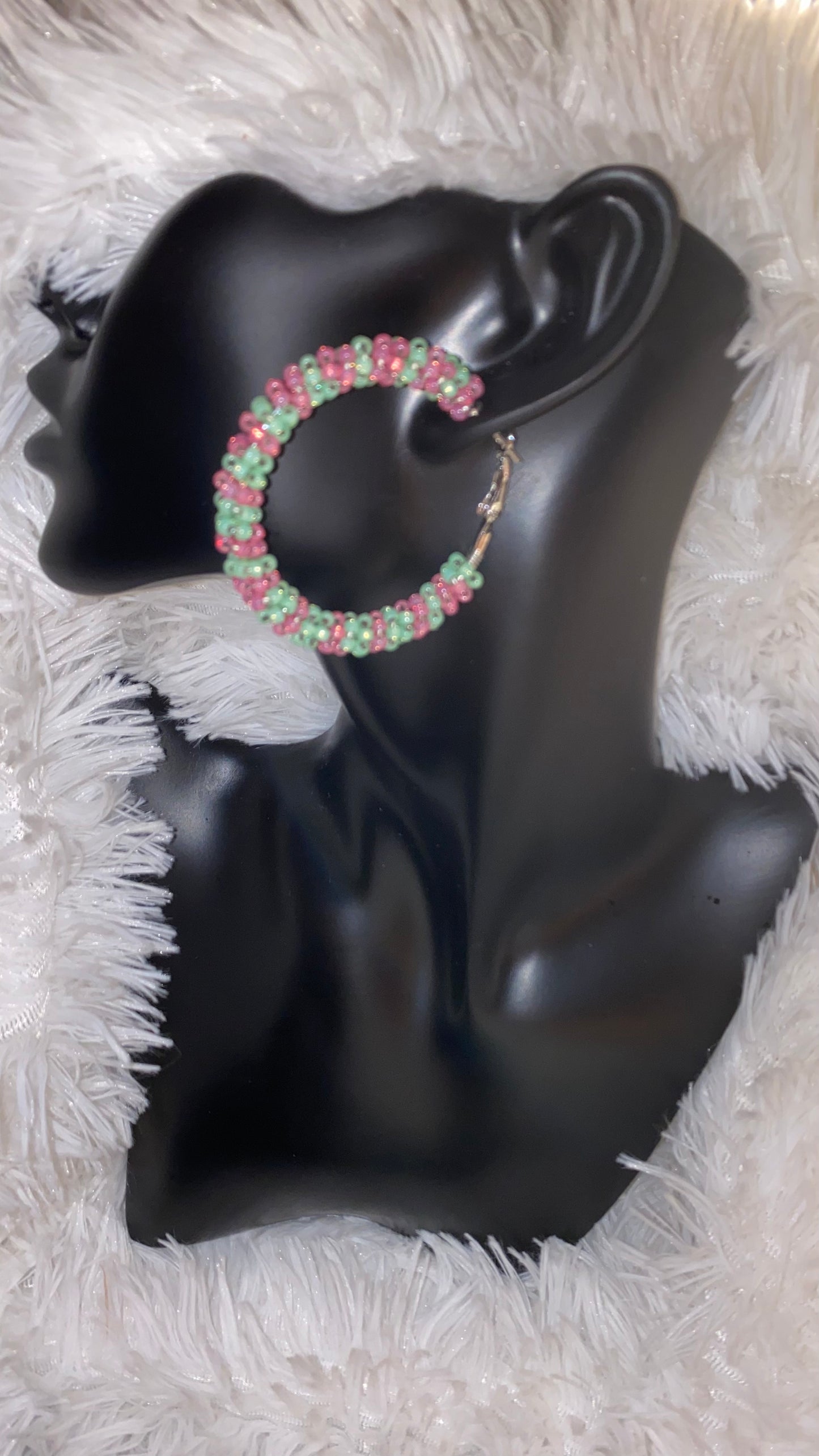 Light Green and Pink