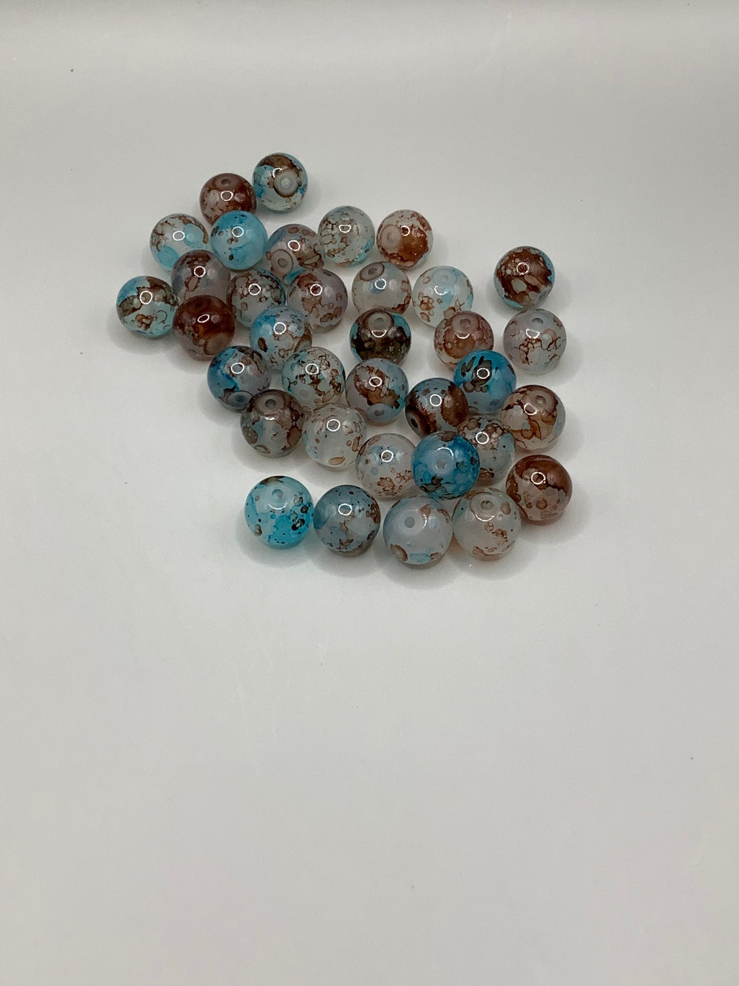 Brown and Turquoise Mix