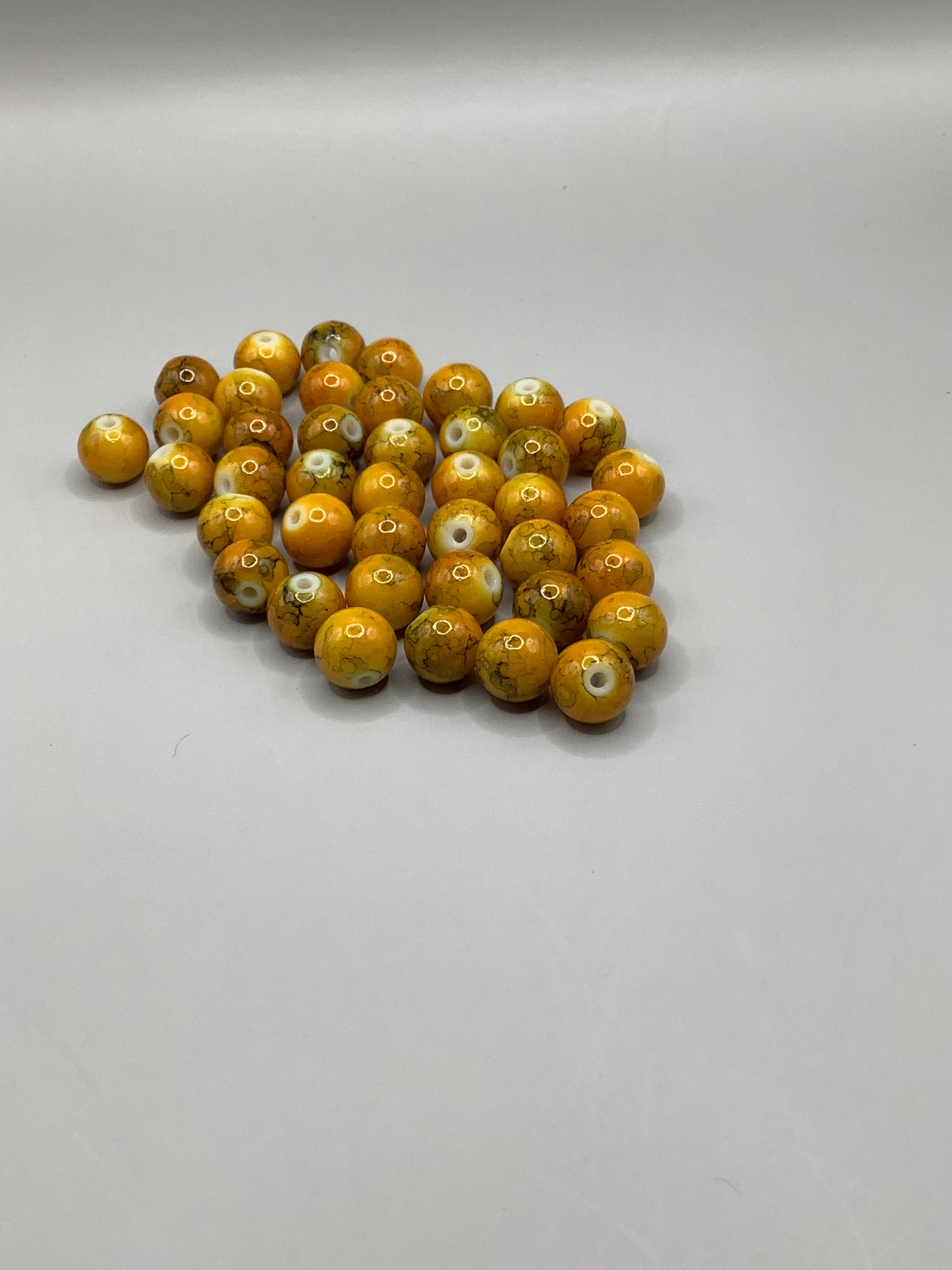 Golden Yellow and Black Marble