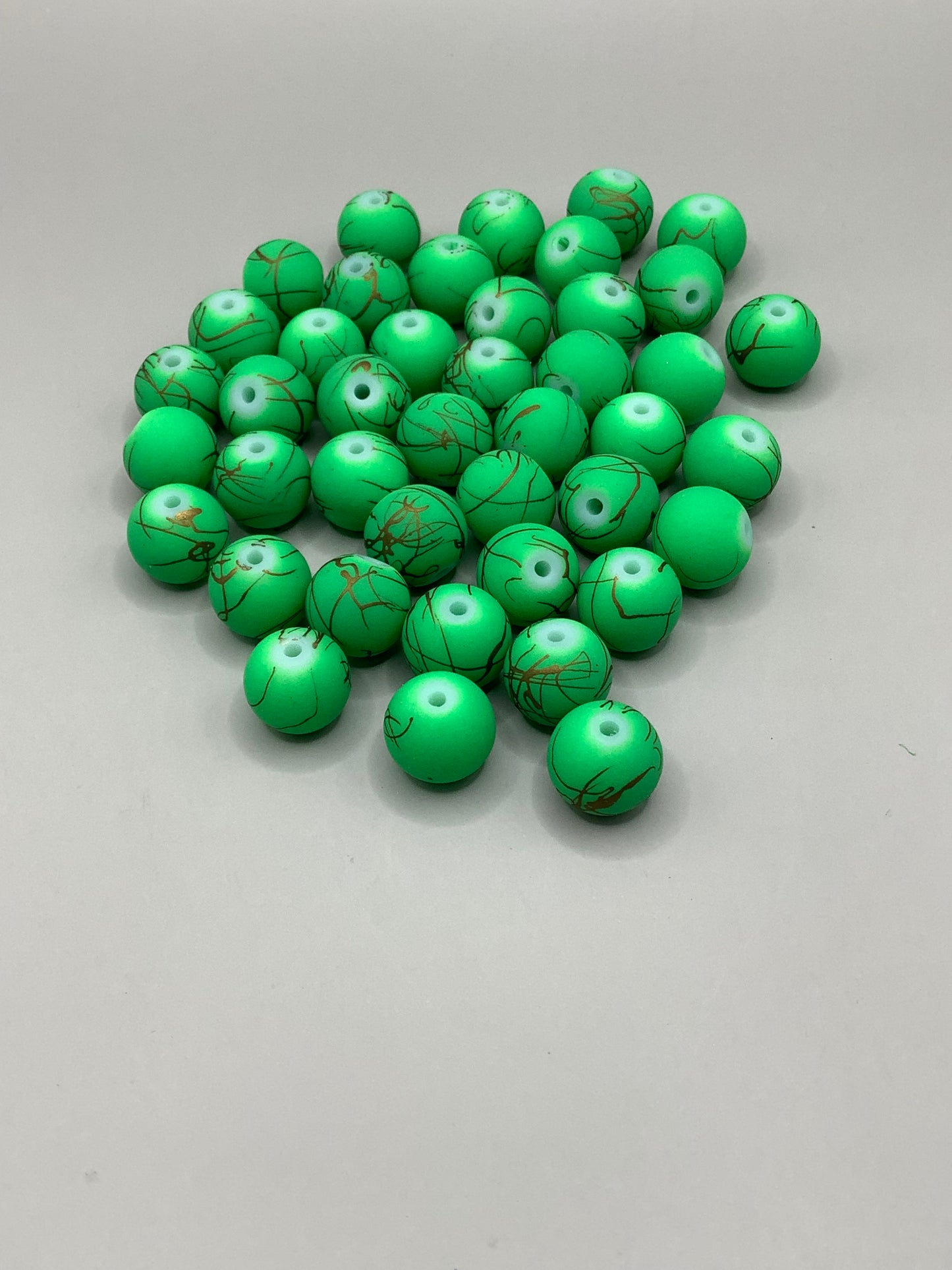 Matte Green w/Bronze Stripes