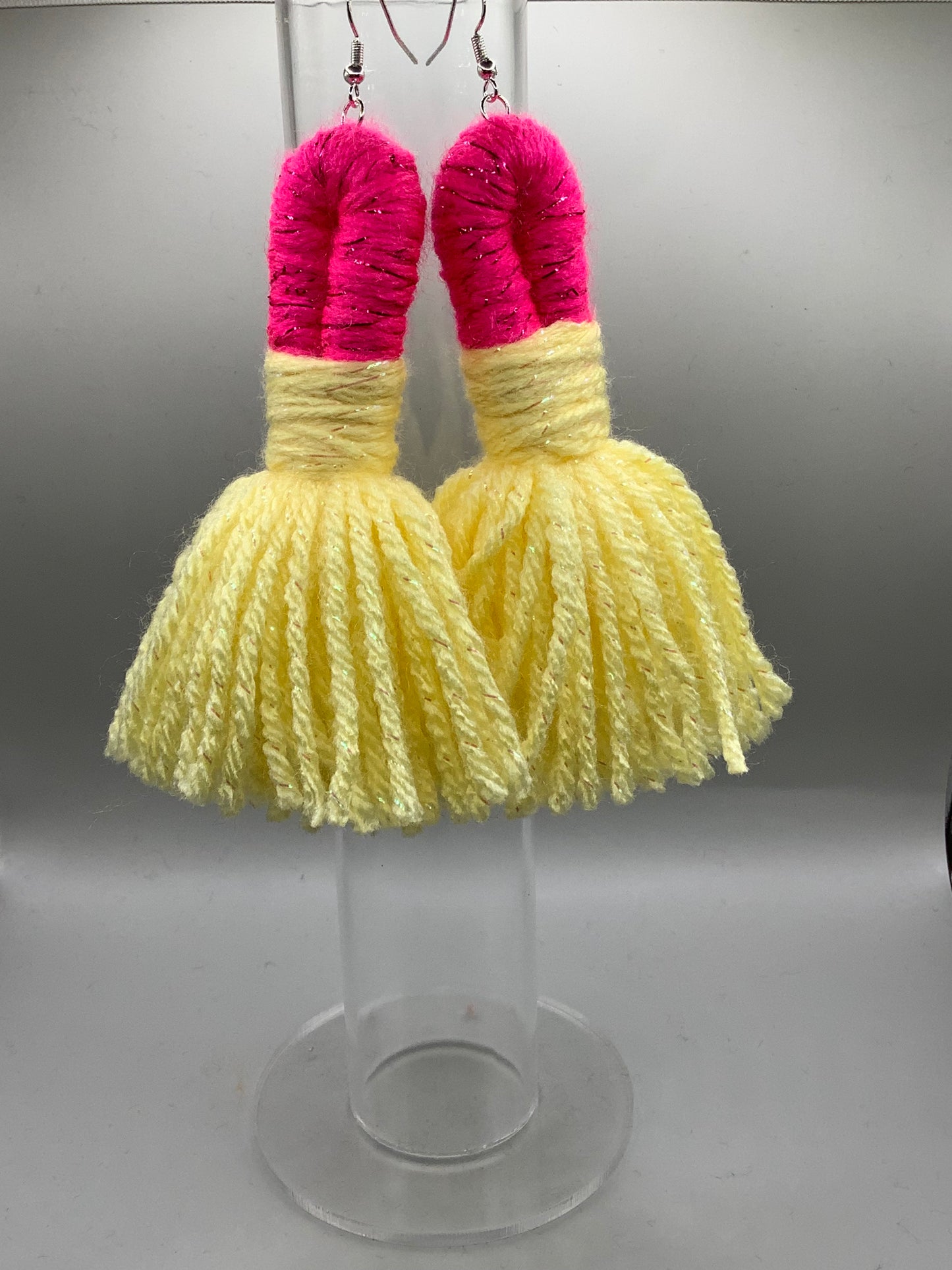 Hot Pink and Yellow