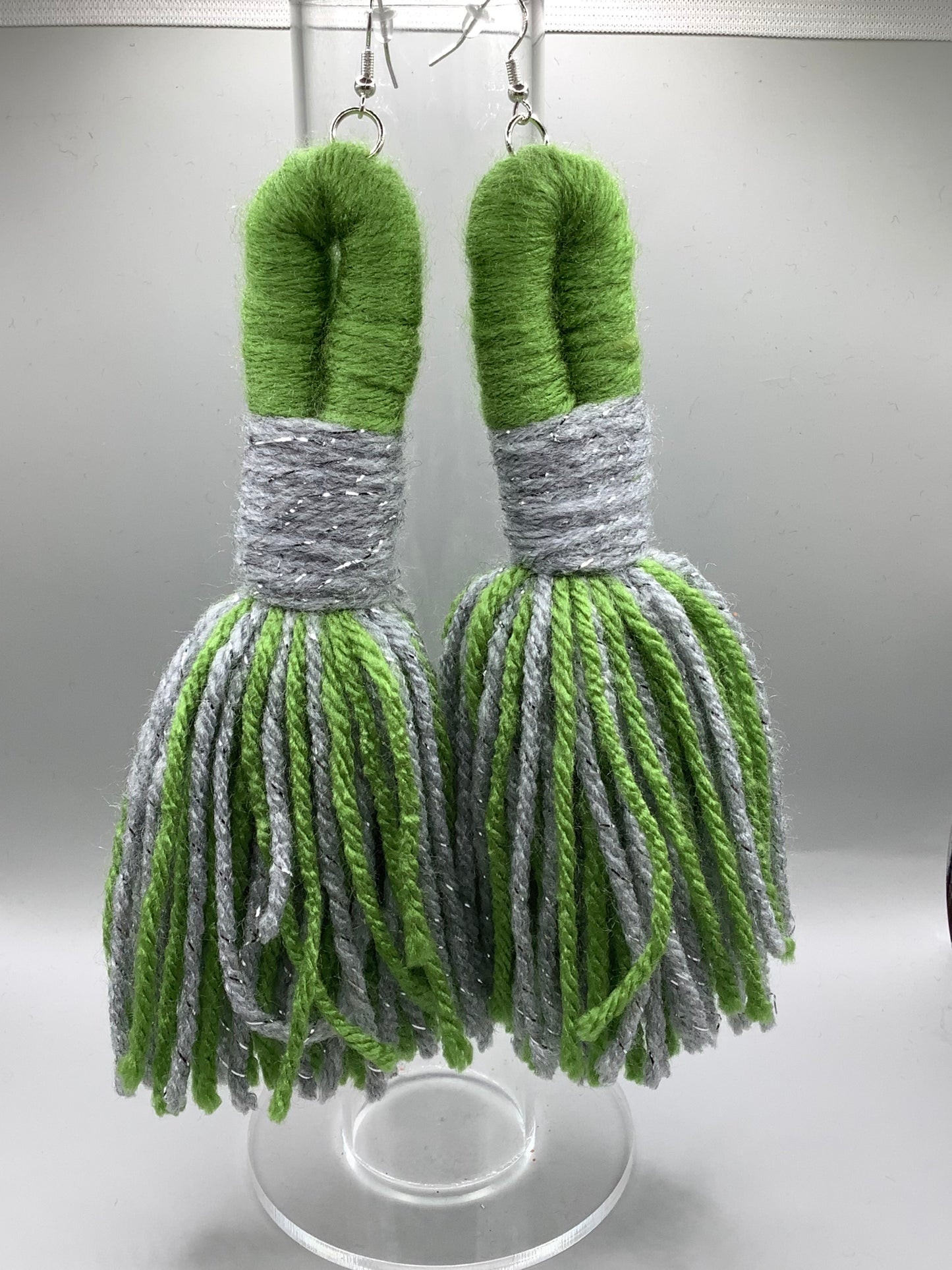 Medium Green and Gray (Extra Long)