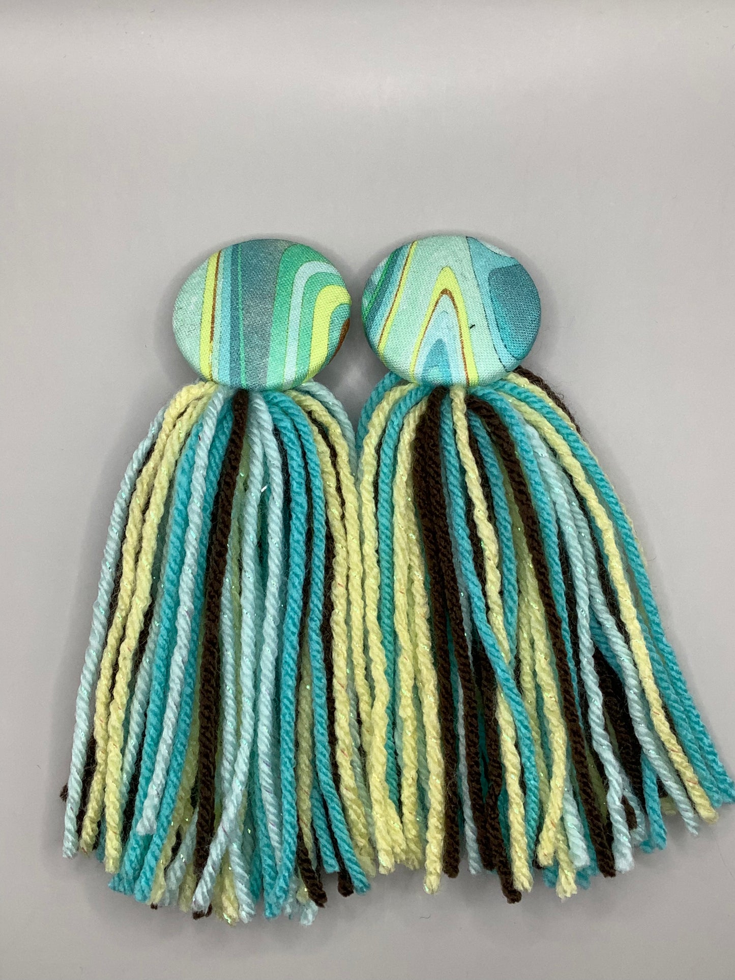 Turquoise, Espresso, Yellow