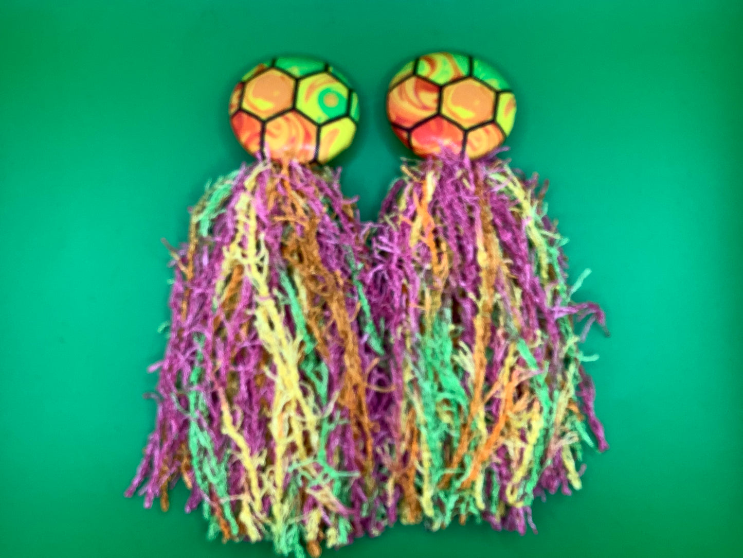 Orange, Yellow, Lime and Red