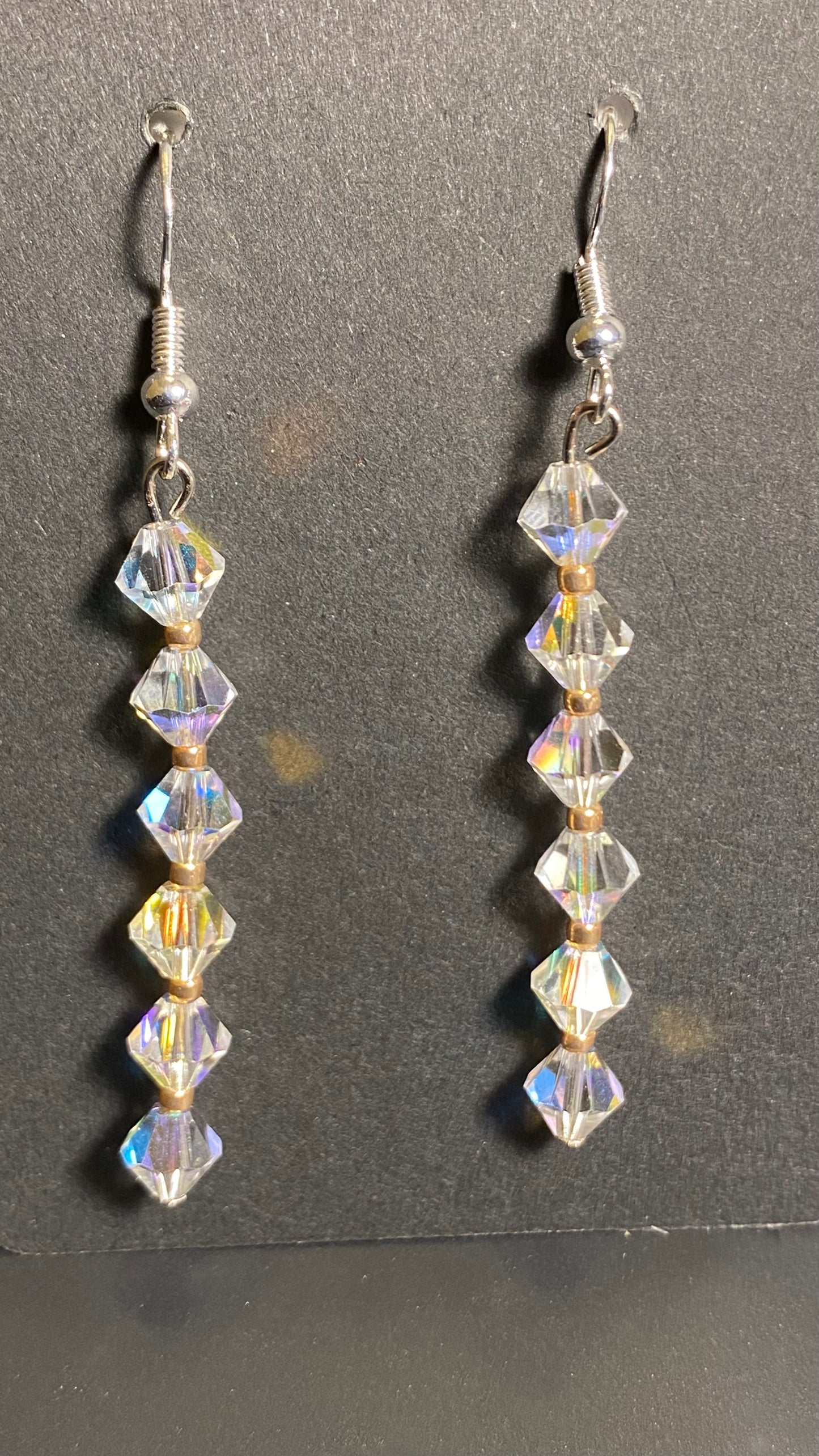 Crystal Clear w/Gold Accent
