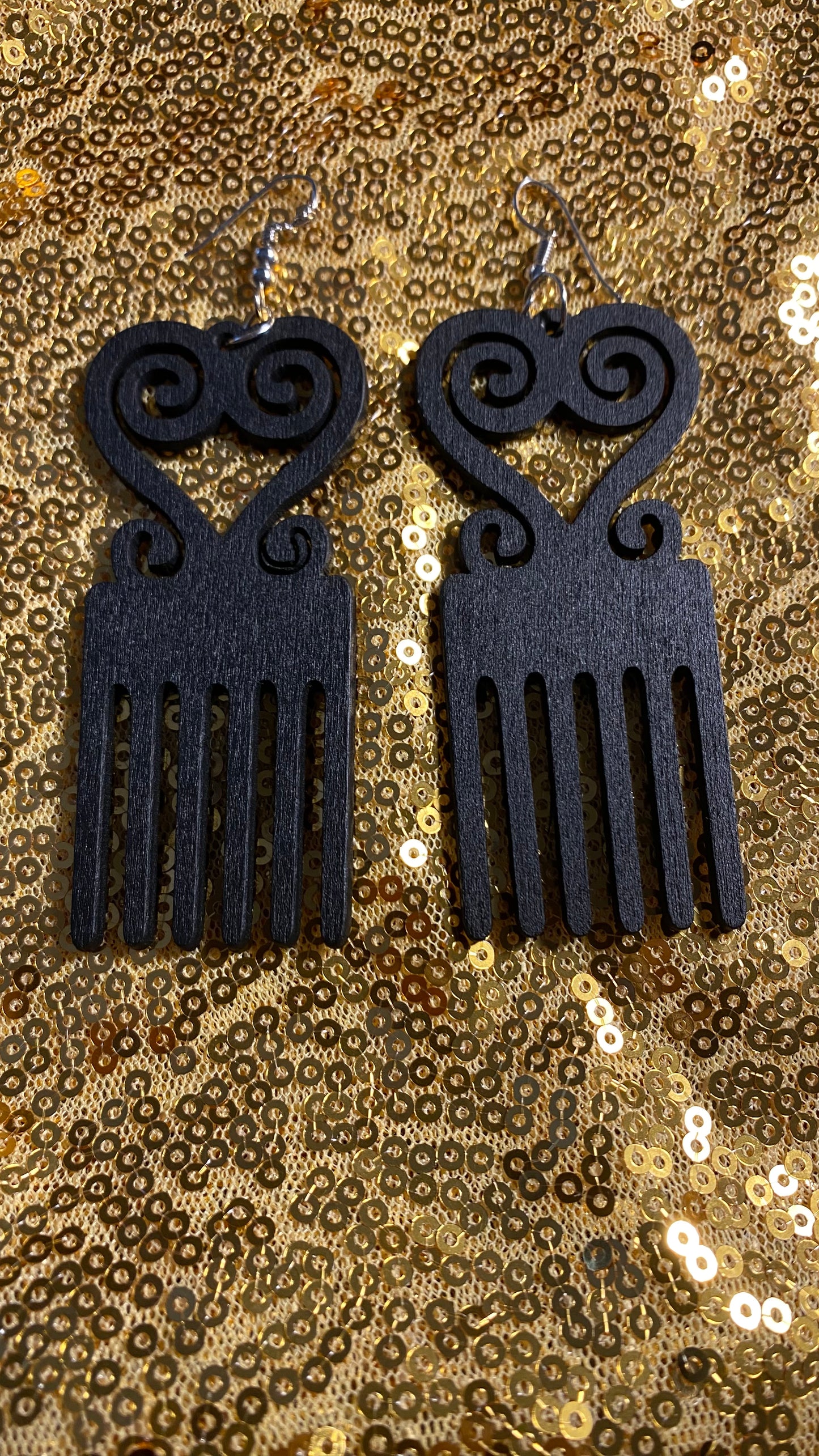 Black Afro Pick