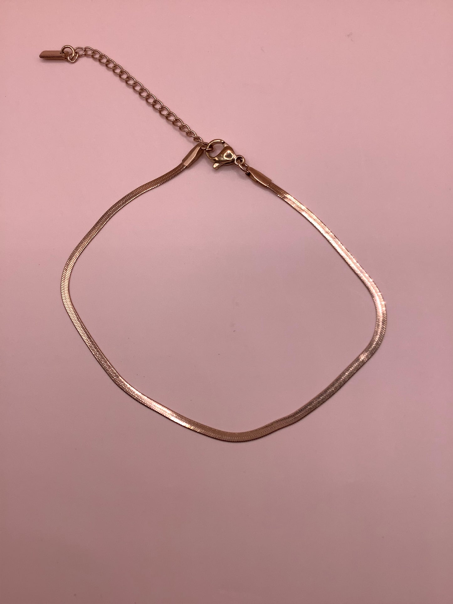 Dainty Bracelet/Anklet (Rose Gold)