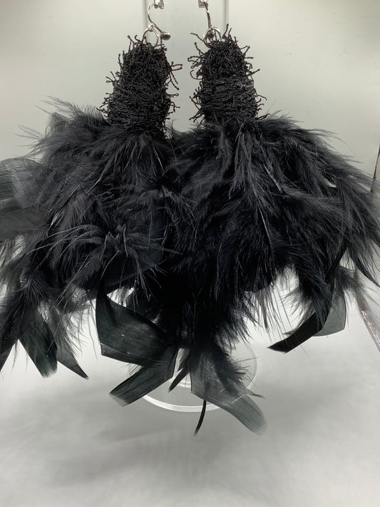 Black w/Turkey Feathers