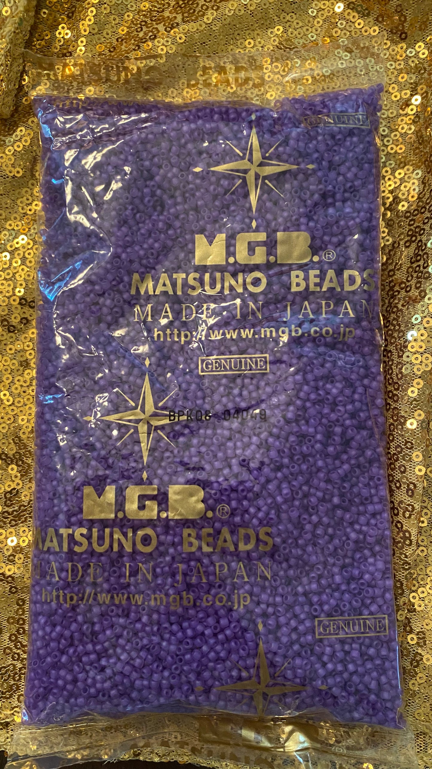 Matte Japanese Miyuki 8/0 Seed Beads